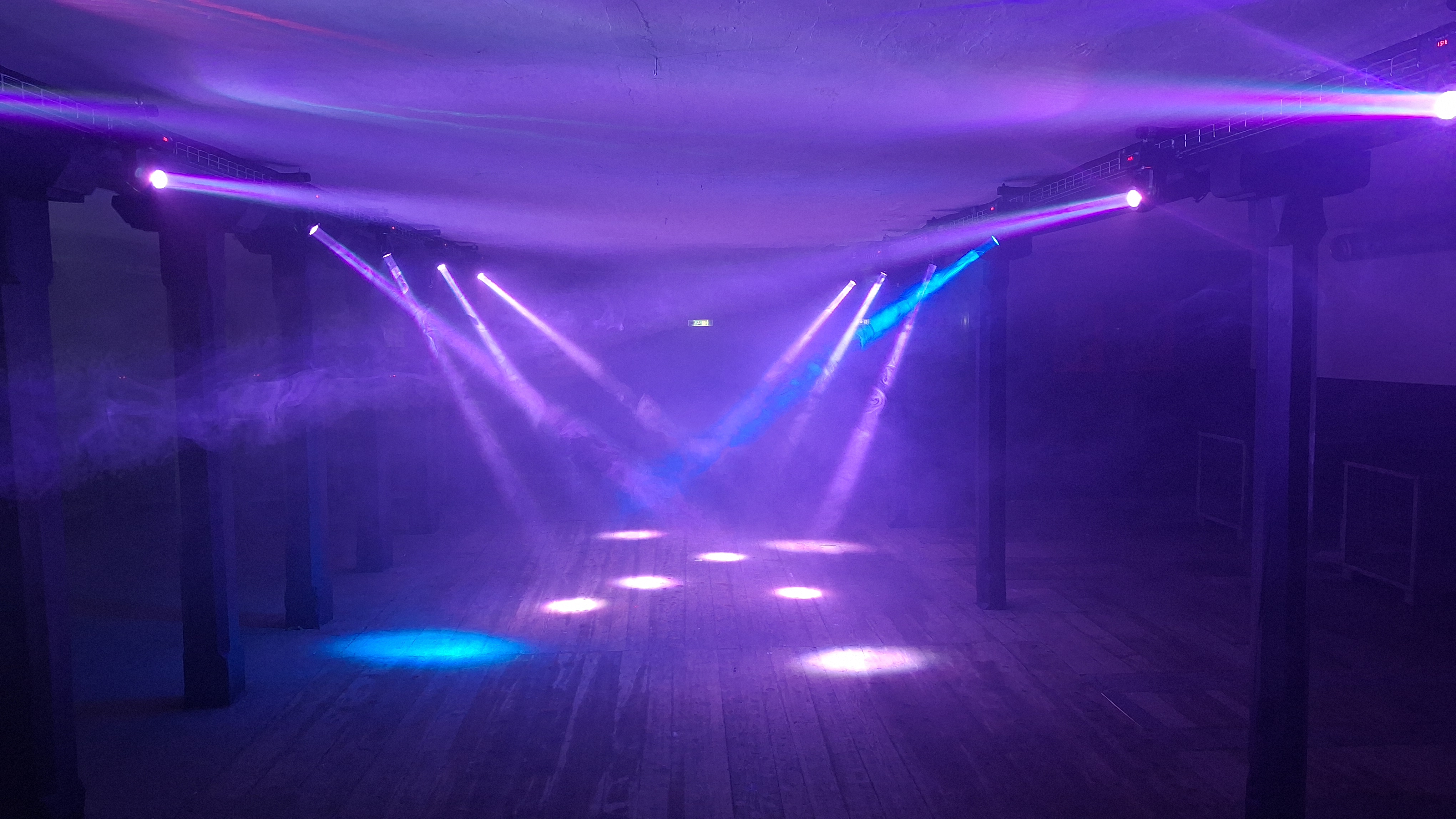 Lichtshow Steinebach